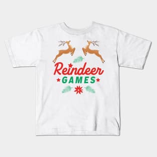 Reindeer Games Kids T-Shirt